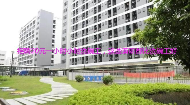 招聘20元一小时小时洗碗工，这些兼职都比洗碗工好