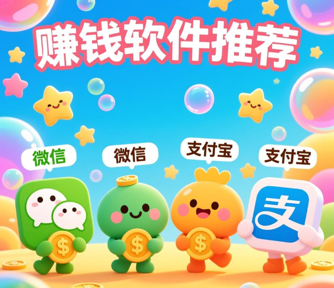 能提现支付宝的赚钱软件有哪些？分享四款支持微信支付宝的赚钱app