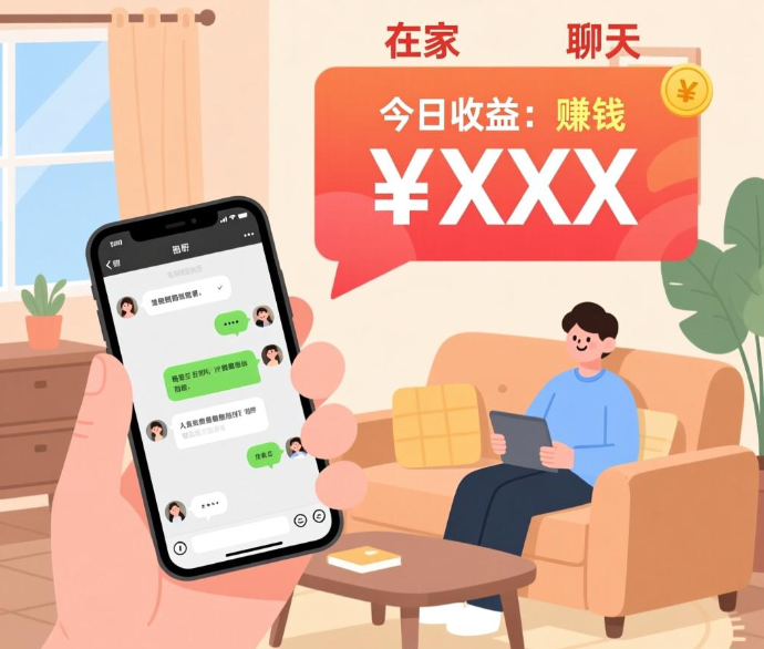 在家聊天赚钱用哪个软件好?推荐一款聊天收益超高的app 在家聊天赚钱用哪个软件好?推荐一款聊天收益超高的app