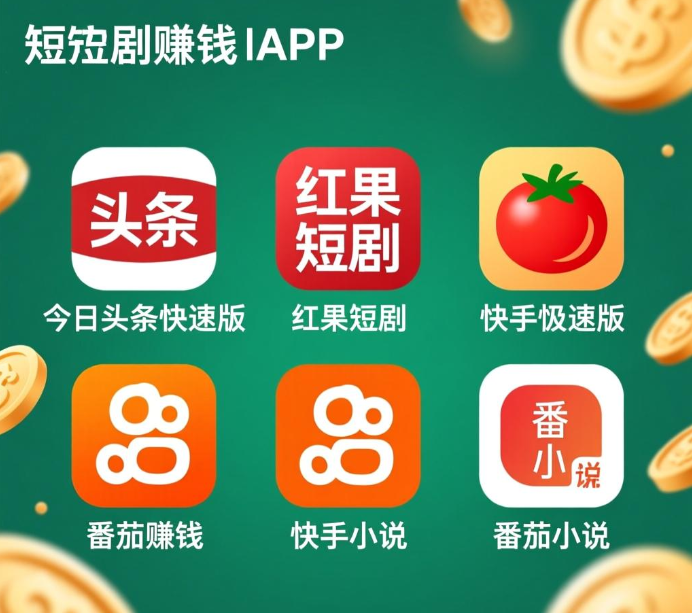 轻松看短剧赚钱的软件,用这些app看每天轻松赚几十到上百元