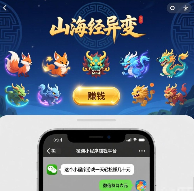 微信小程序挣钱游戏哪个好？最赚钱靠谱的游戏小程序推荐