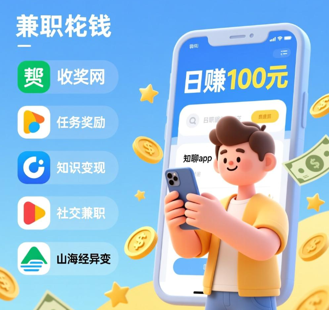 手机如何才能一天赚100元？做这些兼职就可以了