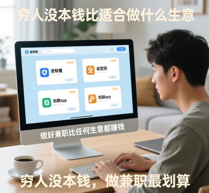 穷人没本钱适合做什么生意？做好这些兼职比任何生意都赚钱