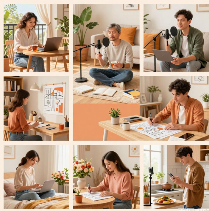 告别996：五个让你实现时间自由的居家赚钱方式