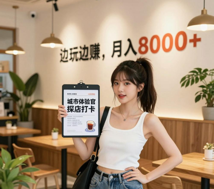 2026年探店新玩法:边玩边赚,城市体验官月入8000+ 2026年探店新玩法:边玩边赚,城市体验官月入8000+