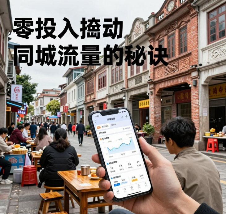 2026年本地生活副业:零投入撬动同城流量的秘诀 2026年本地生活副业:零投入撬动同城流量的秘诀