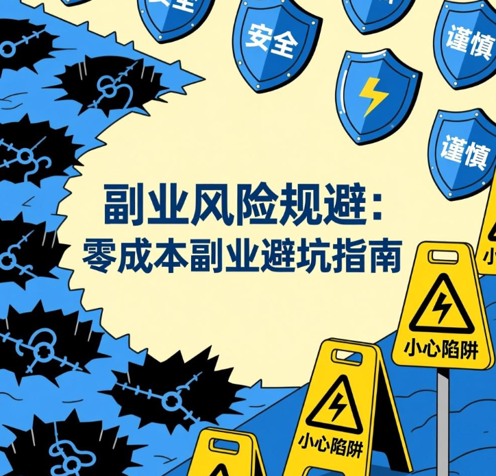 副业风险规避：零成本副业避坑指南