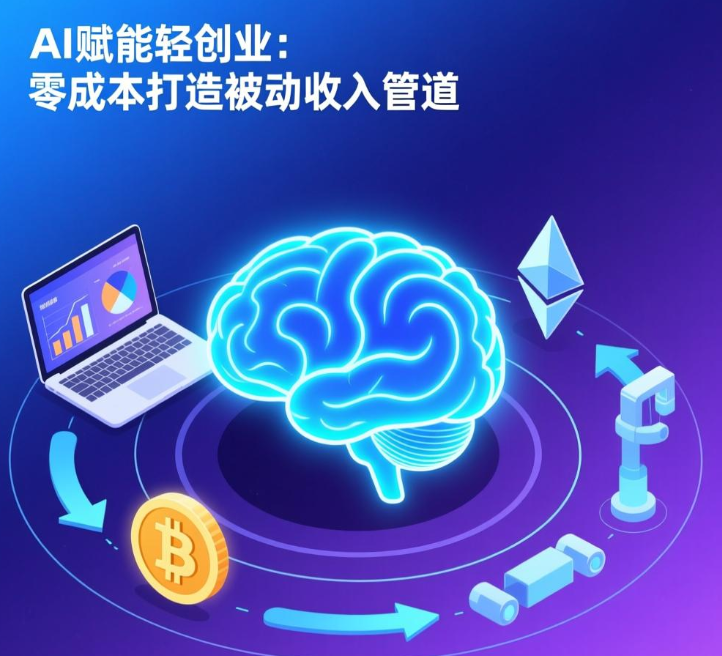 AI赋能轻创业：零成本打造被动收入管道