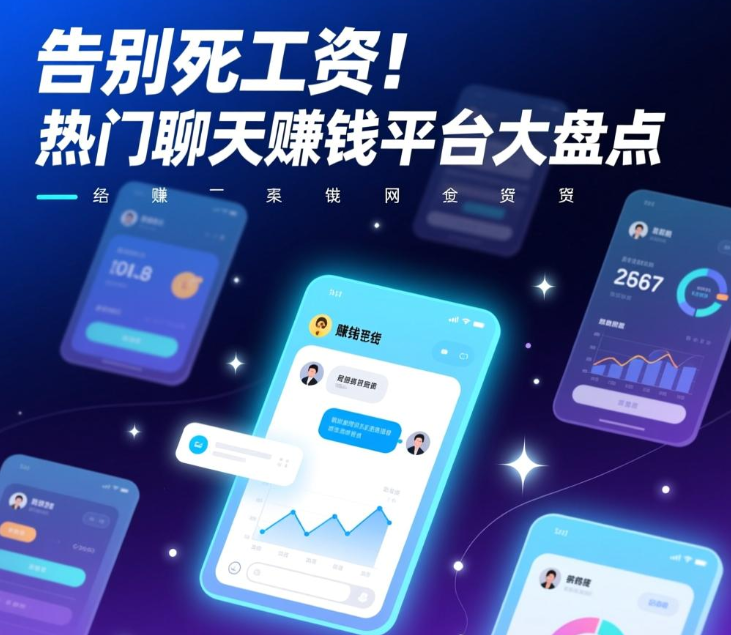 告别死工资！热门聊天赚钱平台大盘点