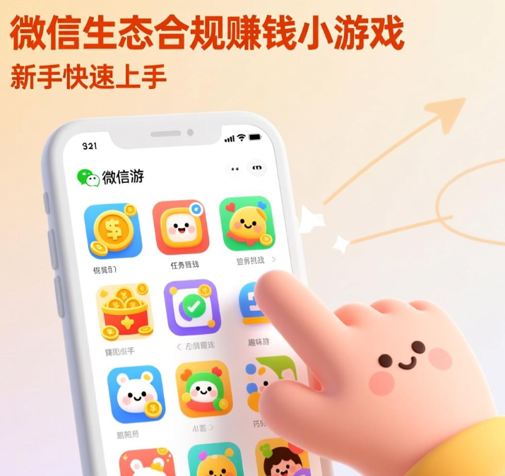 盘点微信生态内合规的赚钱小游戏，新手也能快速上手