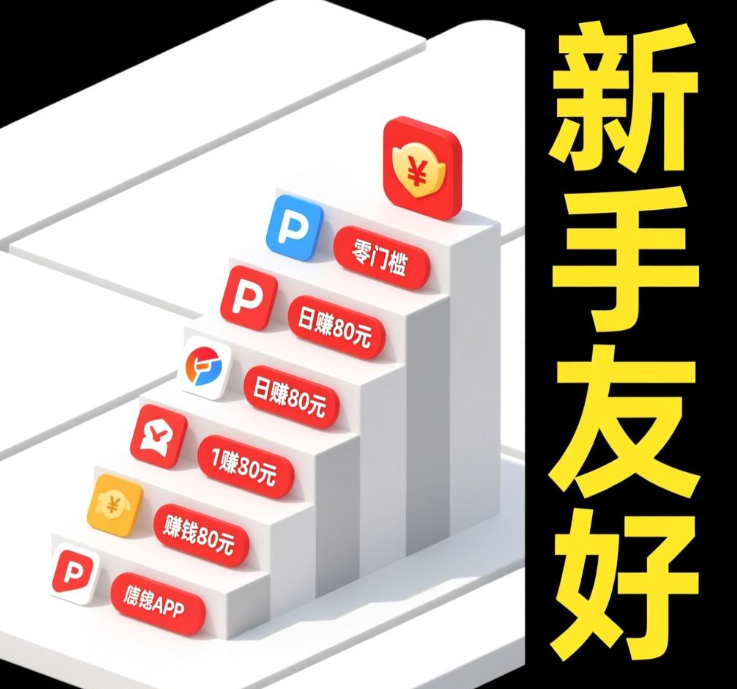 十大赚钱软件排行榜：新手零门槛日赚80元的APP推荐