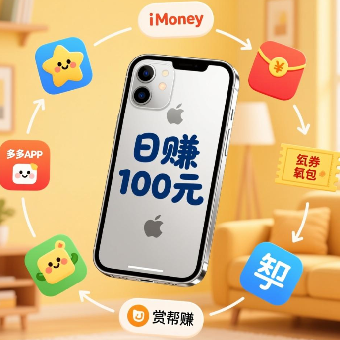 告别低收益！苹果手机用这些软件轻松日入百元