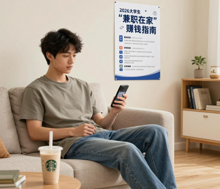 2026大学生“兼职在家”赚钱指南：在家就能轻松创收！