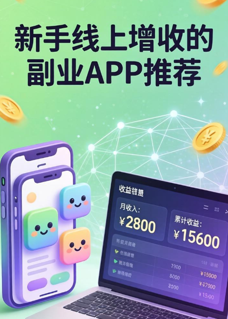 0投入副业新选择！这几款APP让新手轻松开启线上增收之旅