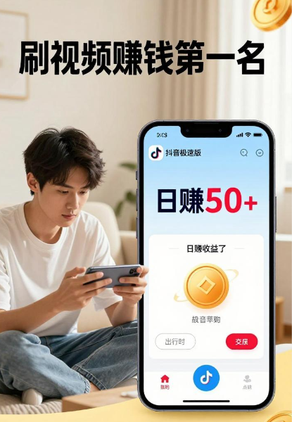 刷视频赚钱软件第一名实锤！这款APP日赚50+不是梦