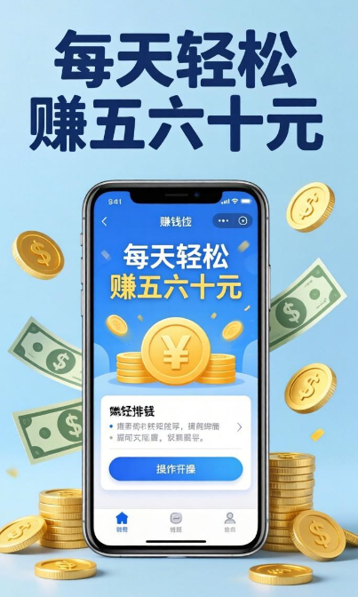 无需出门!在家躺着赚钱软件,每天轻松赚五六十元 无需出门!在家躺着赚钱软件,每天轻松赚五六十元