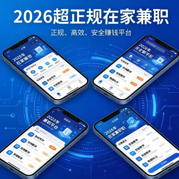 稳定在线兼职平台推荐，在家做这四个轻松月入3000+