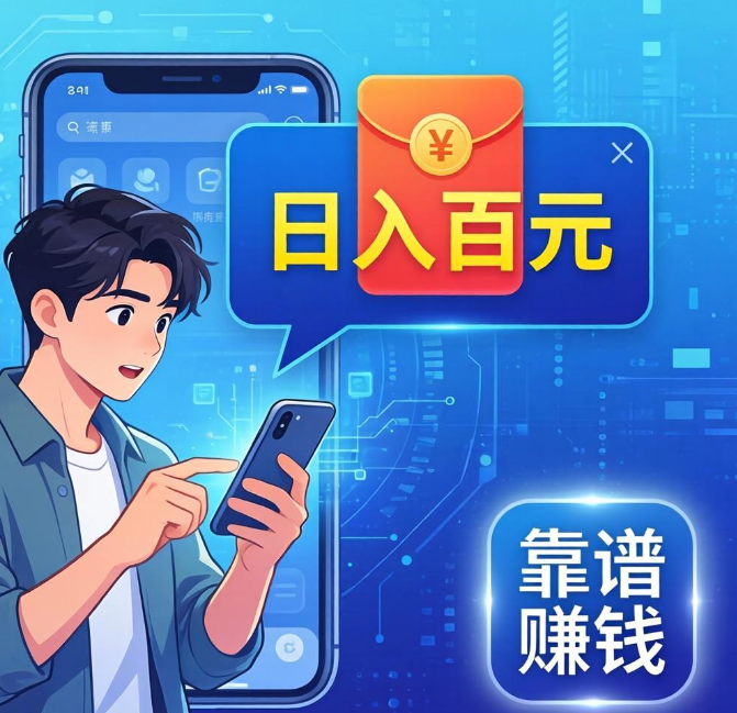 2026年靠谱快速赚钱APP：新手小白日入百元不是梦