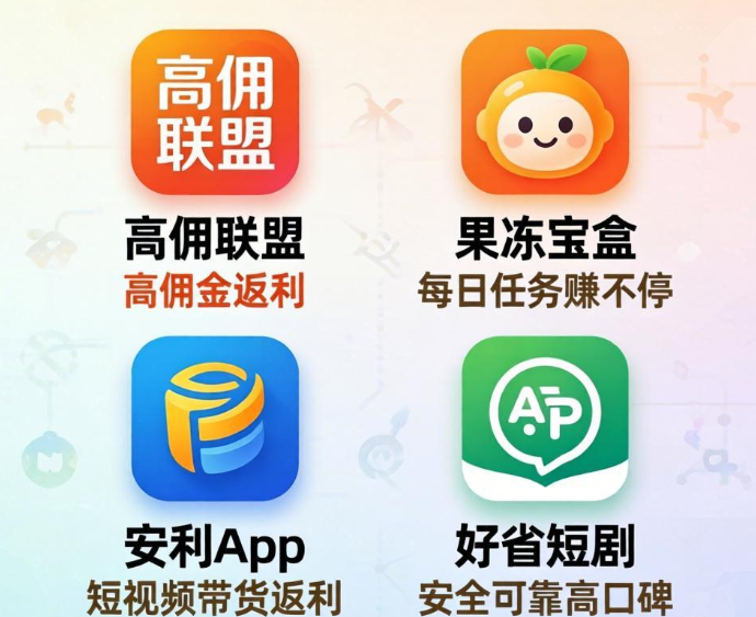 佣金最高口碑最好的返利app，这四个都非常赚钱