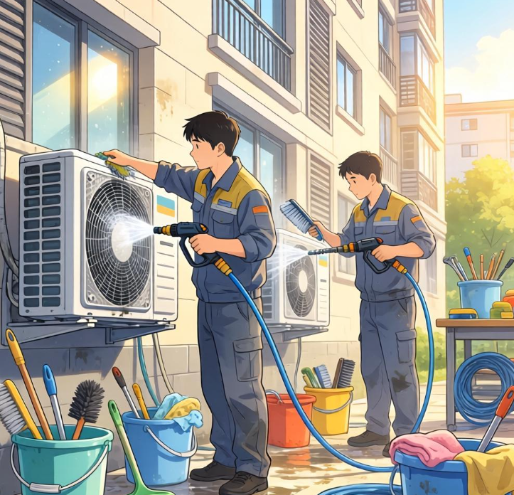 社区家电清洗游击队：周末干2天，月增收2万