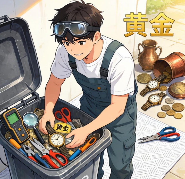 旧物置换师：垃圾桶里淘黄金，95后小伙月赚3万