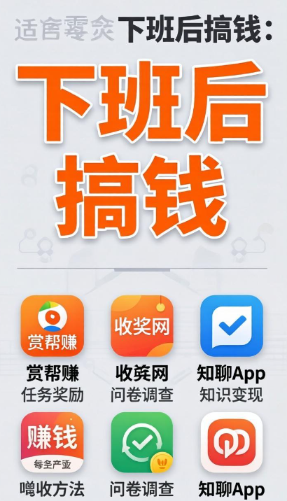 下班后搞钱：适合工薪族的零成本增收方法