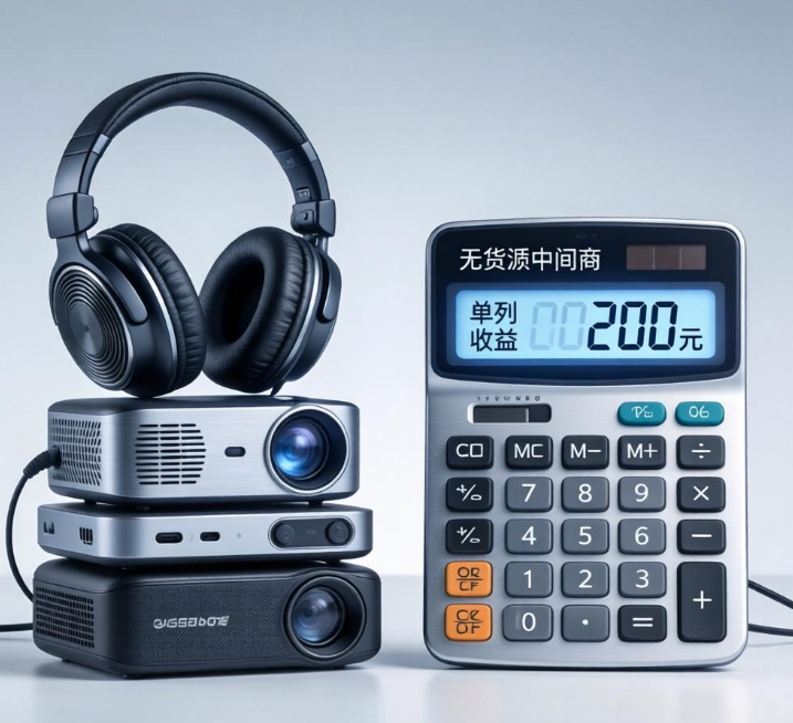 无货源中间商新玩法：信息差赚差价，冷门数码配件单利超200元