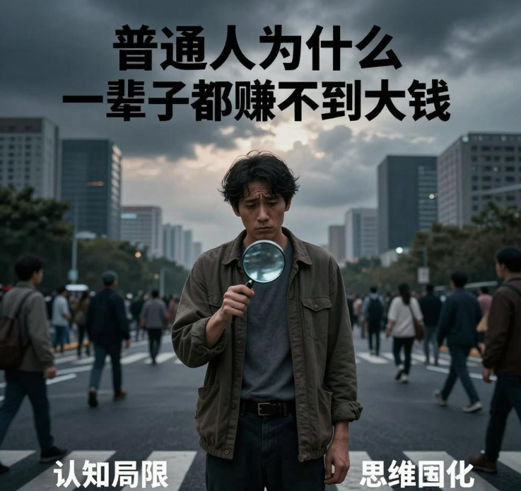 普通人为什么一辈子都赚不到大钱