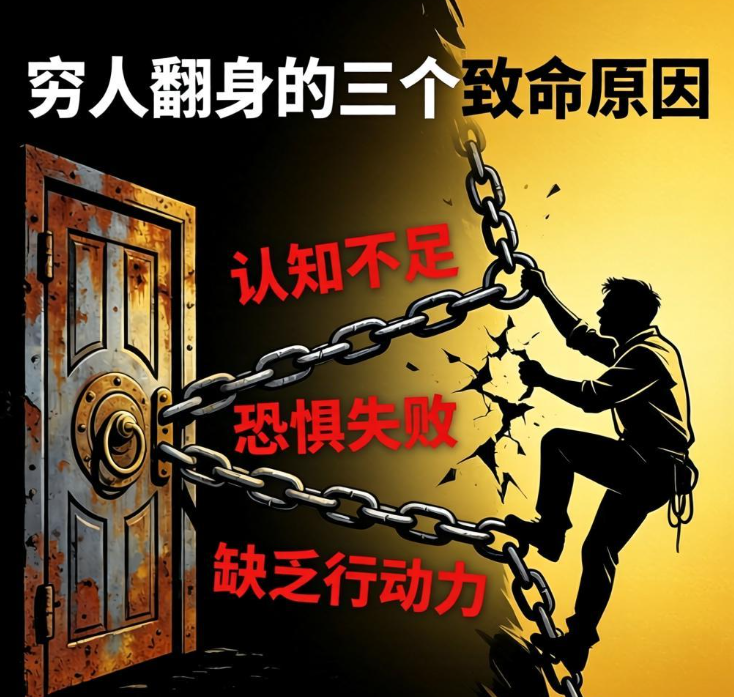 穷人翻身的三个致命原因