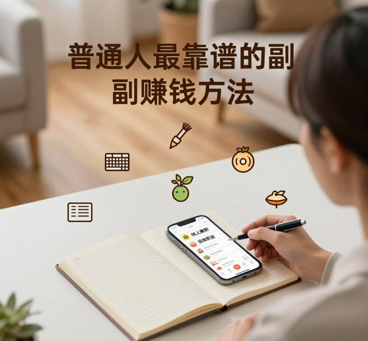普通人最靠谱的副业赚钱方法