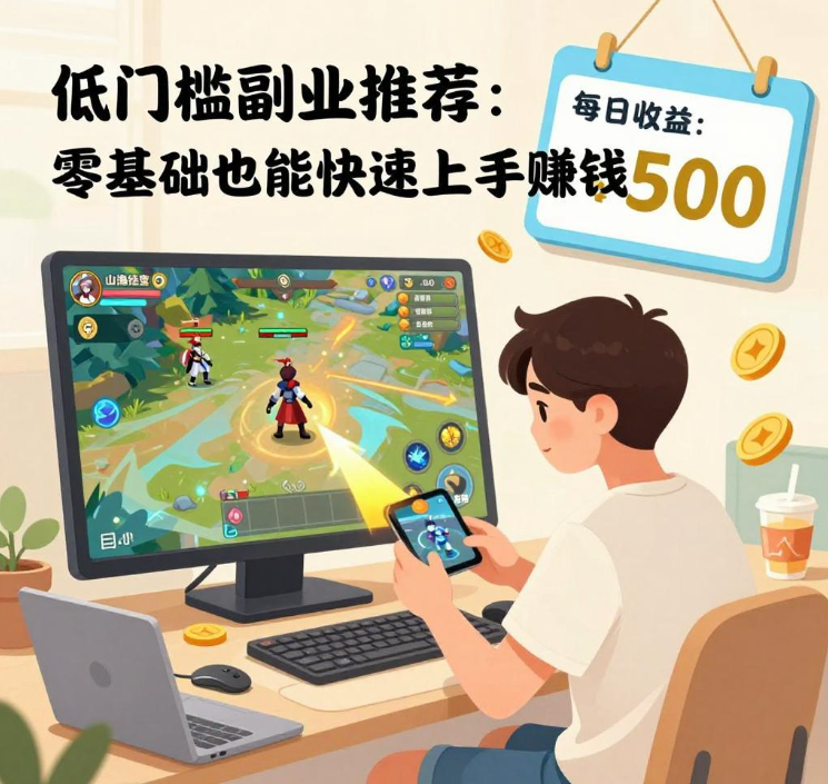 低门槛副业推荐：零基础也能快速上手赚钱