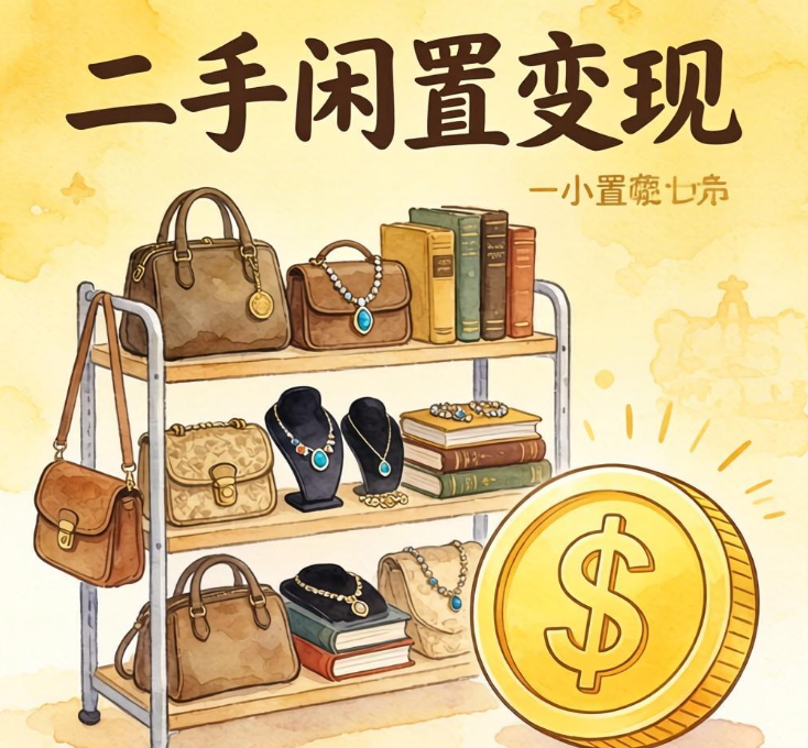 二手闲置变现:小众赛道里的稳定收益 二手闲置变现:小众赛道里的稳定收益