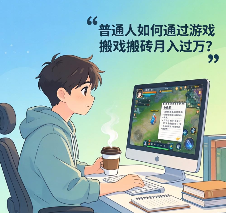 普通人如何通过游戏搬砖月入过万？实战经验分享