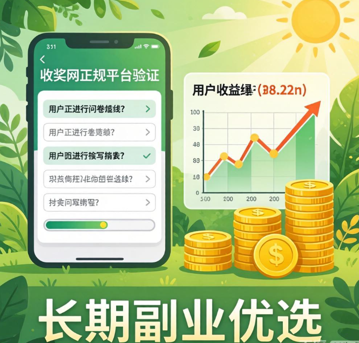 收奖网是正规平台吗?2026实测问卷赚钱,适合长期副业 收奖网是正规平台吗?2026实测问卷赚钱,适合长期副业