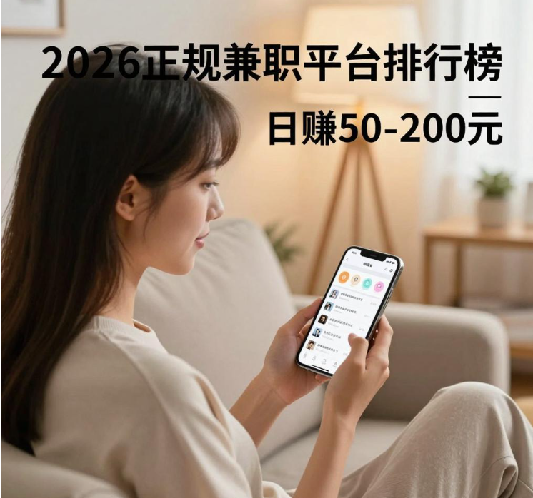 2026 正规兼职平台排行榜,手机在家就能做,日赚 50–200 元 2026 正规兼职平台排行榜,手机在家就能做,日赚 50–200 元
