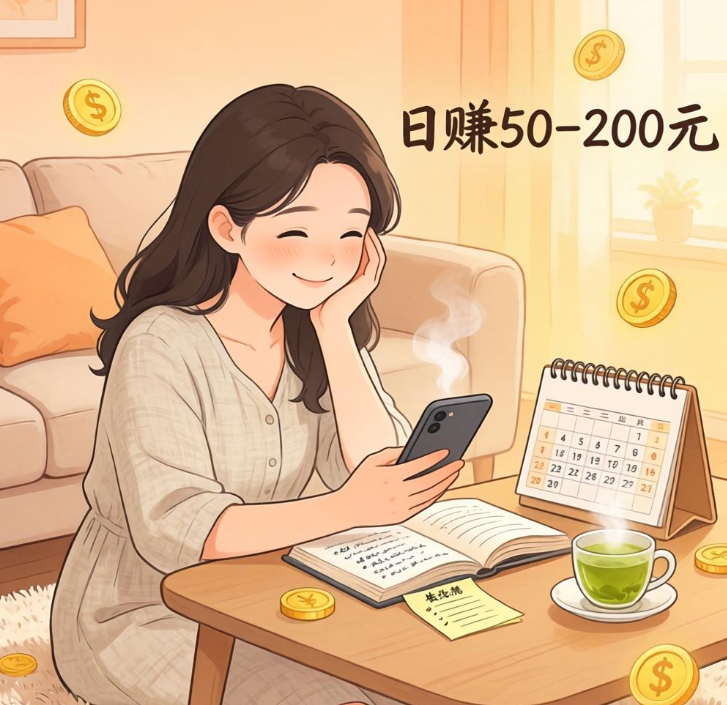 2026年手机兼职日赚50-200元，零门槛碎片时间变现攻略