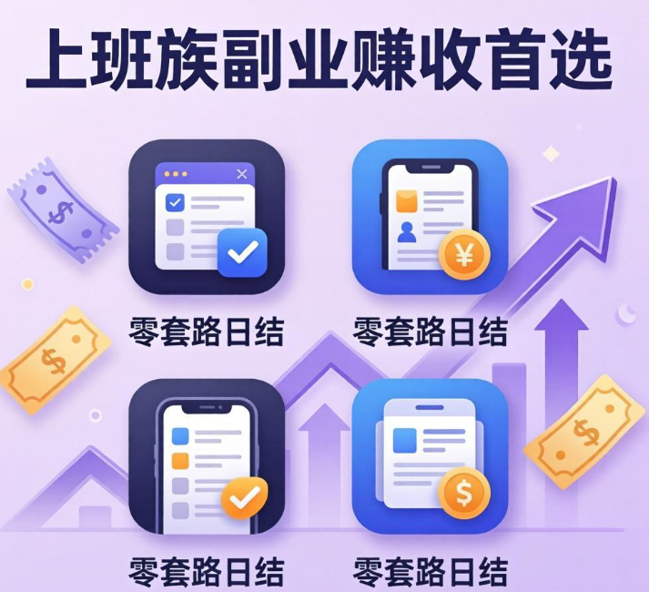 靠谱副业赚钱推荐,4个任务APP零套路日结,上班族增收首选 靠谱副业赚钱推荐,4个任务APP零套路日结,上班族增收首选