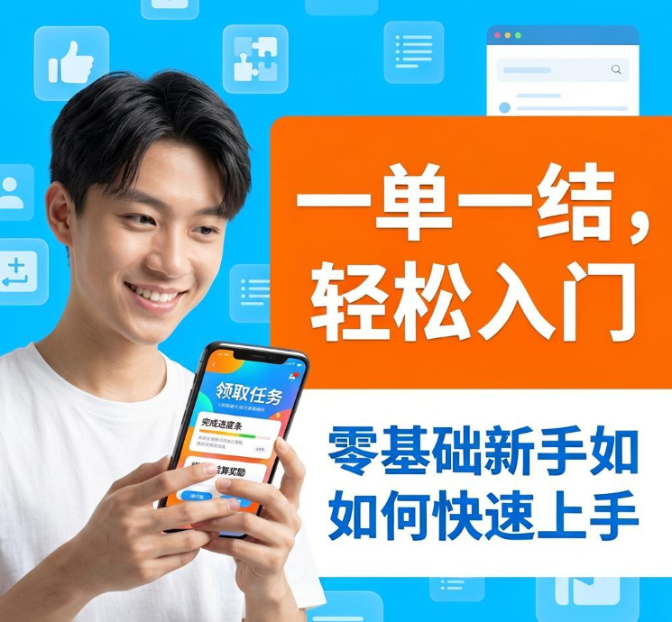 手机做任务赚钱一单一结，零基础新手如何快速上手