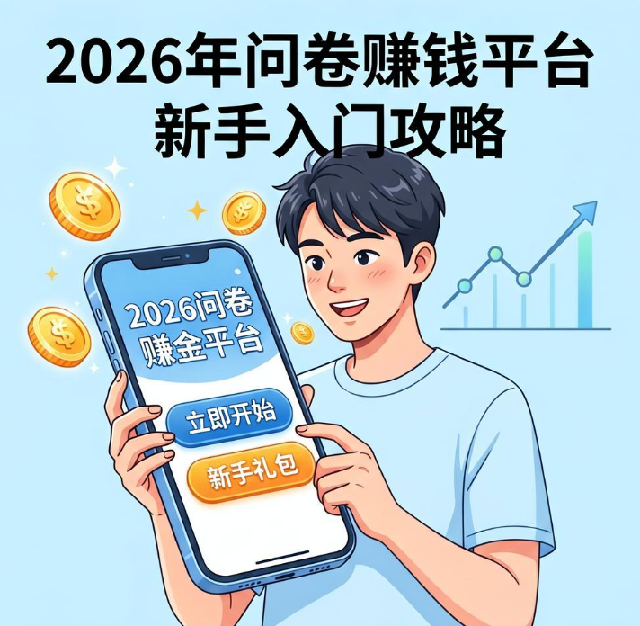 2026年做问卷赚钱平台推荐，收奖网新手入门与收益攻略