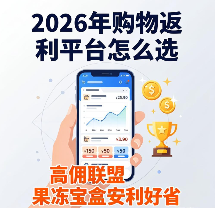 购物返利平台怎么选，高佣联盟果冻宝盒安利好省短剧全解析