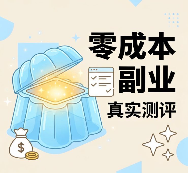 除了高佣联盟还能用啥省?果冻宝盒零成本副业真实测评 除了高佣联盟还能用啥省?果冻宝盒零成本副业真实测评