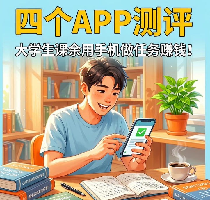大学生课余用手机做任务赚钱!四个app真实使用感受 大学生课余用手机做任务赚钱!四个app真实使用感受