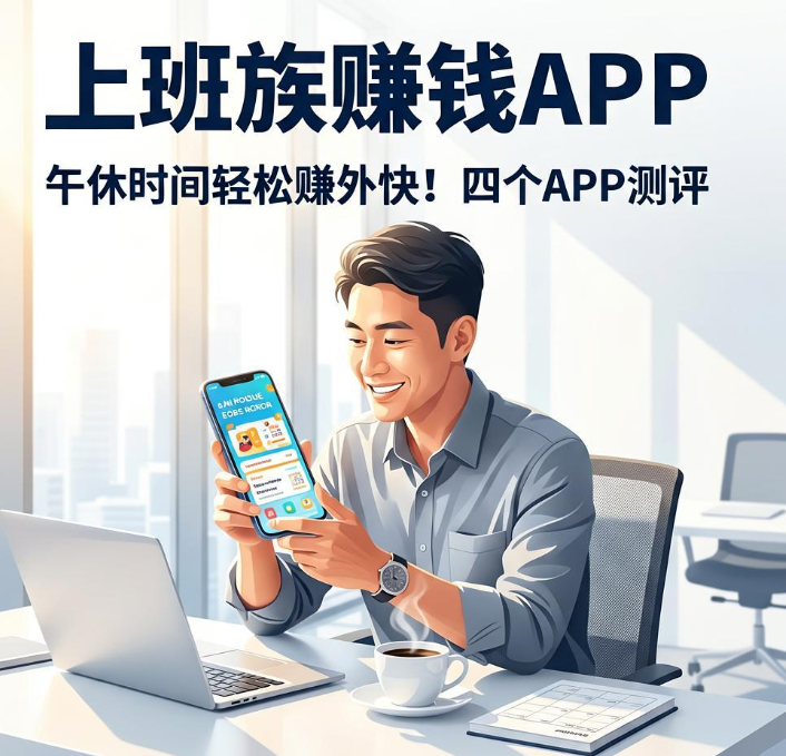 上班族午休用手机赚外快!四个APP测评 上班族午休用手机赚外快!四个APP测评
