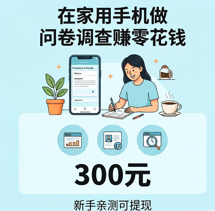 在家填问卷调查赚零花钱是不是真的,三个老牌平台新手亲测能提到账 在家填问卷调查赚零花钱是不是真的,三个老牌平台新手亲测能提到账