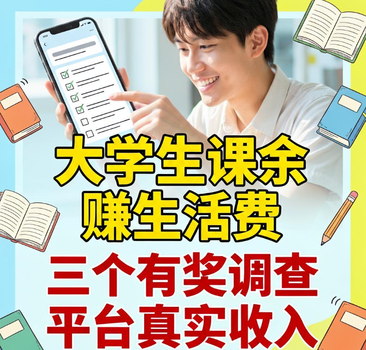 大学生课余想赚生活费?三个有奖调查平台填问卷真实收入与避坑指南 大学生课余想赚生活费?三个有奖调查平台填问卷真实收入与避坑指南