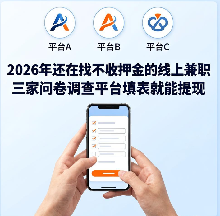 不想交押金做兼职就用填问卷 三个老牌调查平台实测能提到现 不想交押金做兼职就用填问卷 三个老牌调查平台实测能提到现