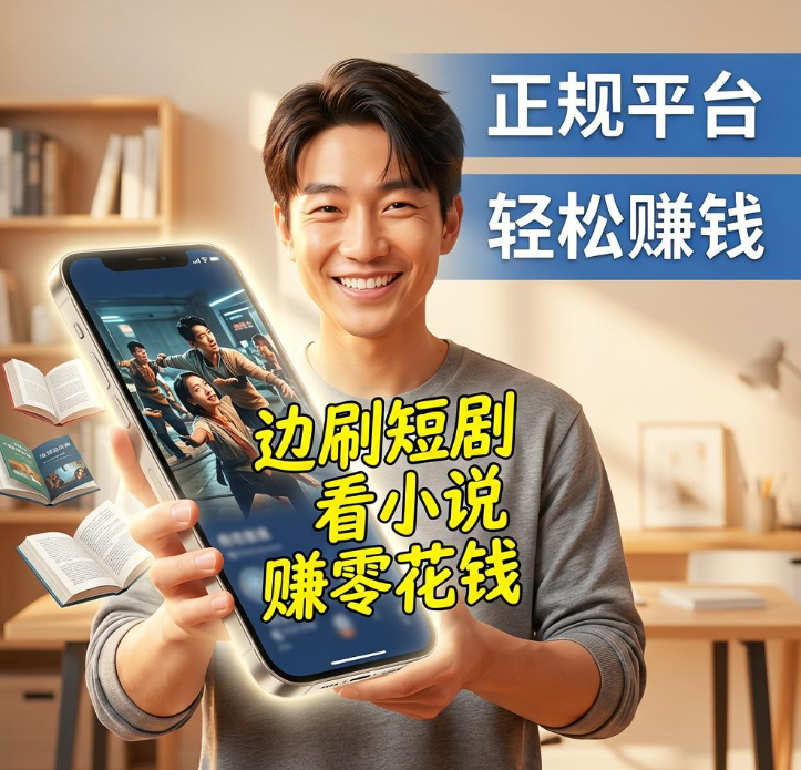 不想碰刷单和押金兼职？边刷短剧看小说也能每天攒点零花钱