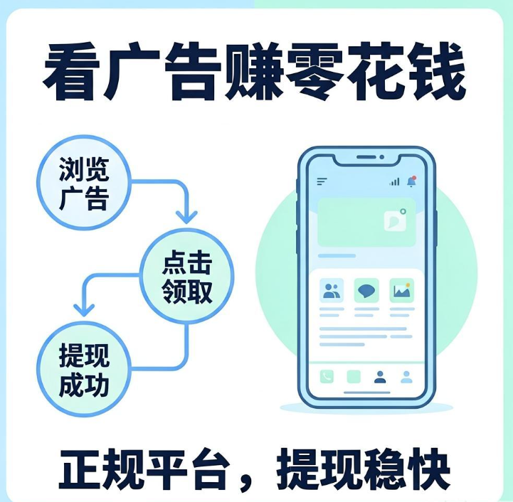 不想交押金不想刷单，只用手机看广告赚零花钱哪两个平台提现稳又快