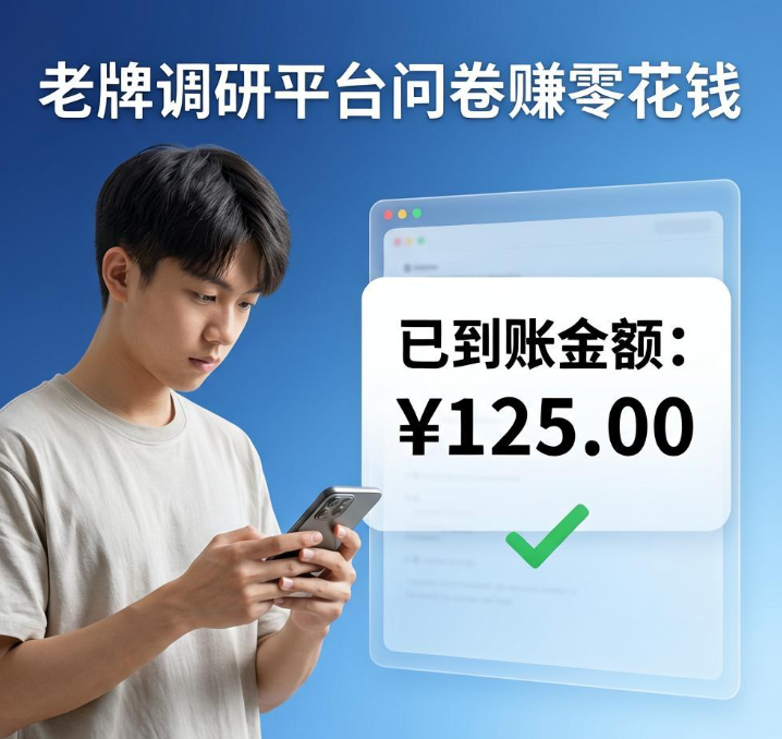 填问卷赚零花钱真能提现吗？三个老牌调研平台实测玩法与到账规则