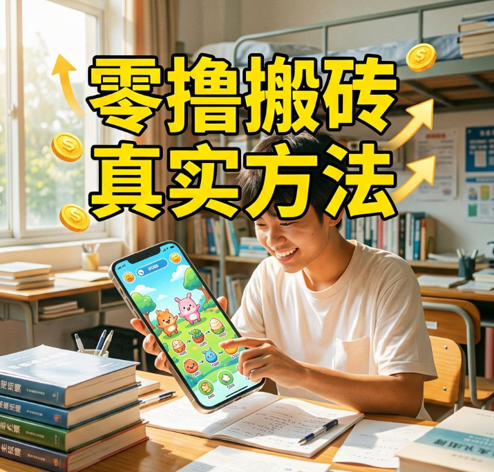 大学生课余想赚点生活费？试试用养成合成小游戏零撸搬砖的真实方法